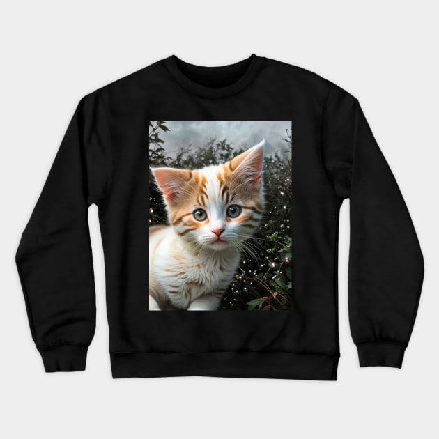 Beautiful Cats Cute Kittens Crewneck Sweatshirt by PlanetMonkey